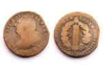 2 Sols-Constitution 1792 B (Rouen) MDC. An 4. Cote B: 20€/ TB: 60€ - 1791-1792 Verfassung 