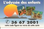 CARTE* -PASS-L ODYSSEE Des ENFANTS-V°N° CODE- TBE- - Sonstige & Ohne Zuordnung