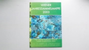 UNO-Wien 381/8, 393/8, 406, Bl. 17 Souvenir-Folder 2003 **/mnh, Jahreszusammenstellung 2003 - Ungebraucht