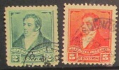 Argentina 1892 Bernardino Rivadavia 2c 5c - Used Stamps