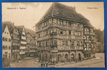 Mosbach,Palms Haus,Kindler´s Buchhandlung,Schreibmaterialien,Leihbibliothek M.Mävers,ca.1910-1920, - Mosbach