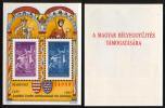 HUNGARY-1995.Commemorativ E Sheet  - Saint Elisabeth Of Hungary/Red Numbered/Souvenir Version  MNH! - Commemorative Sheets