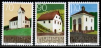 Liechtenstein - 2001 Architecture (unused Serie +  FDC) - Brieven En Documenten