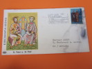 LETTRE DE VADUZ LIECHTENSEN  ST PETER U ST PAUL  KIRCHENPATRONE PAR AVION AIR MAIL>PR DOCTEUR MARSEILLE - Storia Postale