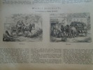 Wiener Fuhrwerke -Austria Wien -Leichenwagen Schuttwagen - Spritzwagen -  Marktwagen  1880  IW1880.512 - Estampes & Gravures