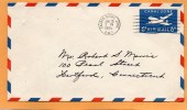 Canal Zone 1955 Cover Mailed To USA - Canal Zone