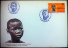 FDC ANGOLA - 20th ANNIVERSARY DEATH PIONEER AUGUSTO N'GANGULA - Luanda, 1989 - Angola