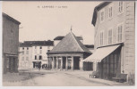 LEMPDES : LA HALLE - TABAC - CPA COMMERCIALE BARRIER ANTIQUAIRE - 2 SCANS - - Lempdes