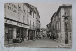 Old Real Photo Postcard France - Ariege, Oust - Rue Principale - Animated - Animé - Oust