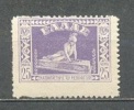 1926 GREECE THE FALL OF MESSOLONGHI MICHEL: 299 MH * - Unused Stamps