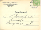 1940 Firmabk Van AALSMEER  Naar Biezelinge - Briefe U. Dokumente