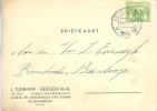 1940 Firmabk Van BERGEN N.-H. Naar Biezelinge - Lettres & Documents