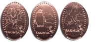 FAUNIA 4 MADRID - MONEDA ELONGADA - ELONGATED COIN - PRESSED COIN - Monete Allungate (penny Souvenirs)