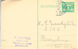 1942 Bk Met Firmastempel Van BOSKOOP Naar Biezelinge - Cartas & Documentos