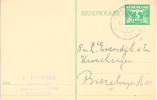 1942 Bk Met Firmastempel Van BOSKOOP Naar Biezelinge - Lettres & Documents