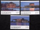 Denmark 2008   Minr.1486-88  MNH (**) National Theater  ( Lot  B 963 ) - Ungebraucht