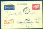 Germany. ZEPPELIN, POLAR FART, Beautyfull Cover Send To Denmark 1931 - Cartas