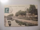 A328. CPA. 54. Blénod-les-Pont-à-Mousson. L'Ecluse Et La Cartonnerie.  Rare Beau Plan . écrite 1910 - Otros Municipios