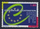Liechtenstein - 2001europarat  - Conseil De L'europe (unused Stamp + FDC) - Cartas & Documentos