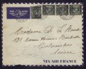 MAROC - MOROCCO - BPO CASABLANCA - AIR FRANCE / 1937 LETTRE AVION POUR PARIS (ref 7151) - Uffici In Marocco / Tangeri (…-1958)