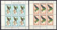 PAJAROS  -NUEVA ZELANDA 1962 - Yvert#H11/12** (pequeñas Manchitas De Oxido)  Precio Cat€70 - Cuckoos & Turacos