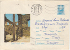 32202- SOIMUS FORTRESS RUINS, ARCHAEOLOGY, COVER STATIONERY 1972, ROMANIA - Archäologie