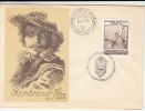 32220- REMBRANDT, PAINTER, COVER FDC, 1969, HUNGARY - Rembrandt