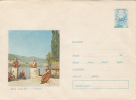 32361- ADA KALEH FORMER DANUBE ISLAND, FORTRESS RUINS, ARCHAEOLOGY, COVER STATIONERY, 1969, ROMANIA - Archéologie