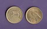 INDONESIA 1971 Used Coin 25 Rupiah KM34 - Indonesia