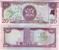 TRINIDAD & TOBAGO  New 20 Dollars ( Added Features For Blinds )  Issued 2015  Pnew - Trinidad Y Tobago