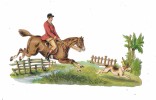 Grand Découpi : CHEVAL, CAVALIER, Haie - Animals