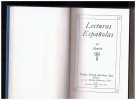 Lecturas Espanolas1933 Azorin - Littérature