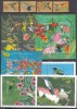 Guinea 2001,25V In Set,3KB+3Blocks,complete Set,kolibri,birds,vogels,vögel,oiseaux,pajaros,uccelli,MNH/Postfris(L1926) - Segler & Kolibris