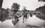 CPA - LA TRIMOUILLE - REFLETS DAN L´ECLUSE A PERRIN - La Trimouille