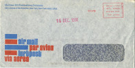 2 EMA DES USA SUR ENVELOPPE ENTIERE PAR AVION - Postal History