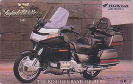 Télécarte JAPON / 110-011 - MOTO HONDA - MOTOR BIKE JAPAN Phonecard - MOTORRAD Telefonkarte - 389 - Motos
