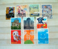 Japan 2001 - 2003 Horse Wheelchair Plane Flowers Bird Children Drawings Smile - Unused Stamps