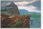 Hawaii : The Battle Of NUUanu Pali (Herb Kawainui Kane Peintre) King Kamehametha The Great - Other & Unclassified