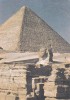 GIZA                       Pyramide Et Sphinx                      Timbree - Pyramides