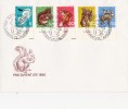 PREMIER JOUR 1966  "animaux" - Storia Postale