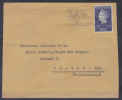 Nederland Cover Stamp Mi 508 Queen Wilhelmina , Posted Amsterdam 1948 - Covers & Documents