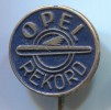 OPEL REKORD - Car Auto, Automobile, Vintage Pin, Badge - Opel