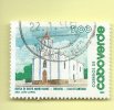 TIMBRES - STAMPS - CAP VERT / CAPE VERDE - 1988 - ÉGLISE SANTO AMARO ABADE - TARRAFAL ÎLE DE SANTIAGO - Kaapverdische Eilanden