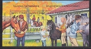 Finland 1990 Horses M/s ** Mnh (26165L) - Blocks & Kleinbögen