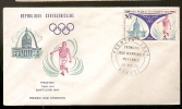 Central African Republic  & FDC Prinstein, Triplo Salto, Saint Louis, Jogos Olímpicos 19004, Bangui 1972 (112) - Ete 1904: St-Louis