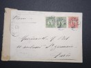 SUEDE - Enveloppe De Vindeln Pour La France En 1917 Avec Controle Postal - A Voir - Lot P12876 - Storia Postale