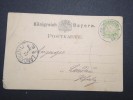 ALLEMAGNE - Entier Postal ( Repiquage Commerciale ) De Ludwigshafen Pour Landau En 1883 - Froissé -  A Voir - Lot P12906 - Other & Unclassified