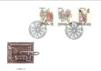 Liechtenstein - 1990 Coutumes D'hiver FDC - Briefe U. Dokumente