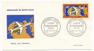 HAUTE-VOLTA => Enveloppe FDC => Liaison Ouagadougou Paris Par Jet - 20 Juillet 1963 - Ouagadougou - Upper Volta (1958-1984)