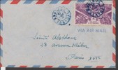 AOF   COVER FROM   KAOLACK     TO FRANCE       ,ref  0966 - Briefe U. Dokumente